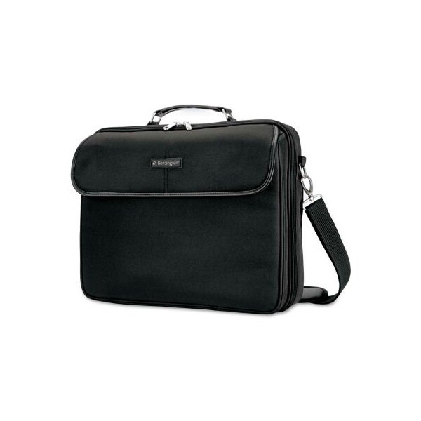 Katun Corporation Kensington 62560 Simply Portable 30 Laptop Case, 15 3/4 x 3 x 13 1/2, Black 62560 - main